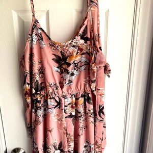 2XL baby pink floral jumper 🌸🌺